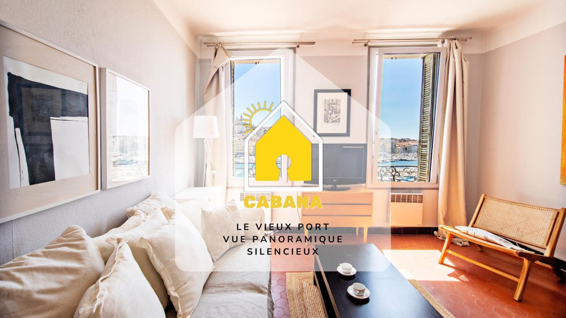 Cabana & Clin D'Oeil Sur Le Vieux Port Apartment Marseille Bagian luar foto